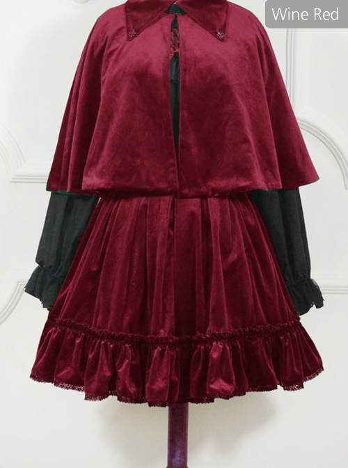 Little Red Riding Hood Series Retro Gothic Lolita Skirt