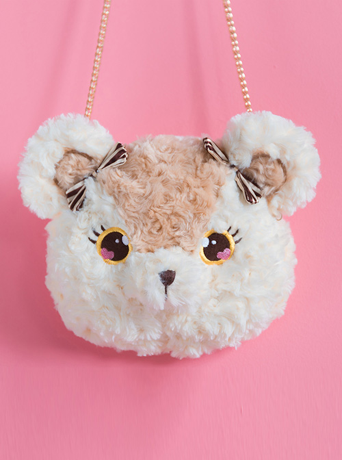 Plush Bear And Plush Bunny Sweet Lolita Shoulder Bag