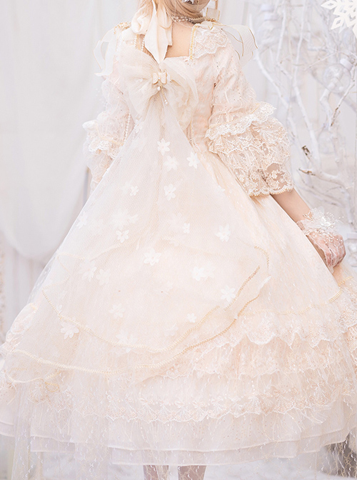 Moonlight Dance Party Series OP Palace Style Classic Lolita Gorgeous Dress