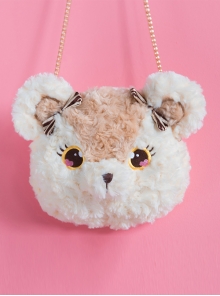 Plush Bear And Plush Bunny Sweet Lolita Shoulder Bag