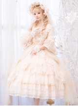 Moonlight Dance Party Series OP Palace Style Classic Lolita Gorgeous Dress