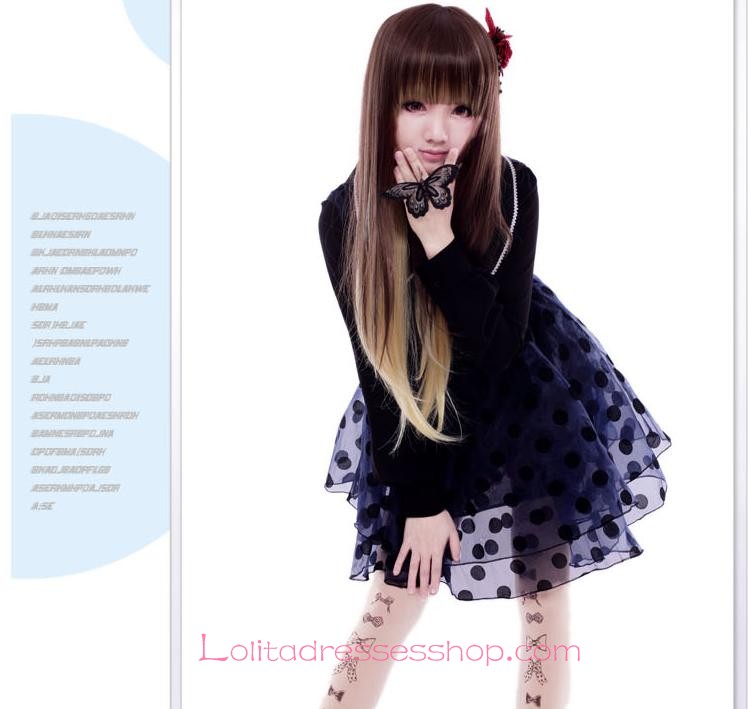 Lolita Brown Maid Sweet Cosplay Wig