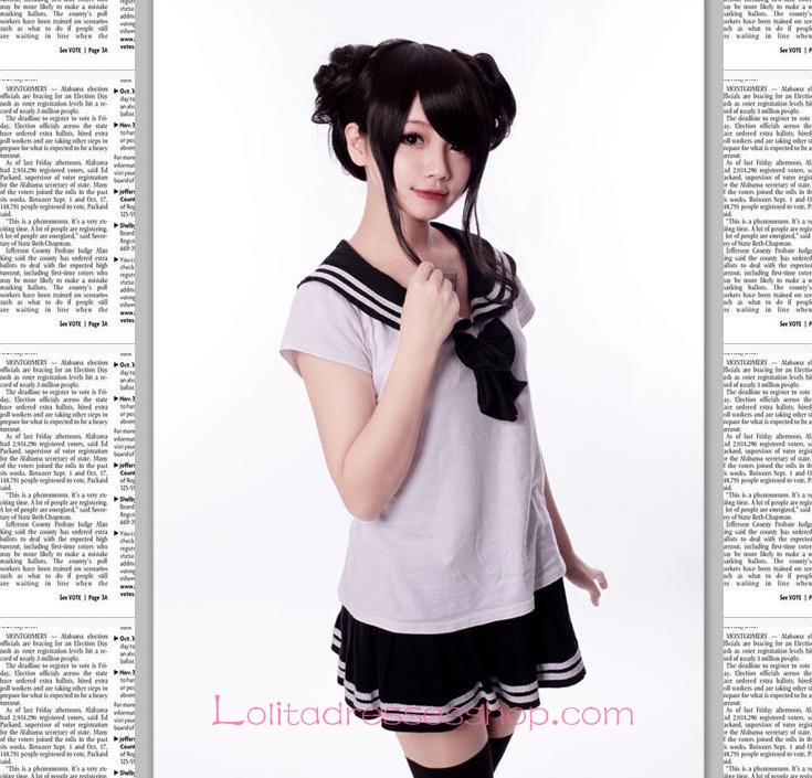 Lolita Black Maid Sweet Cosplay Wig